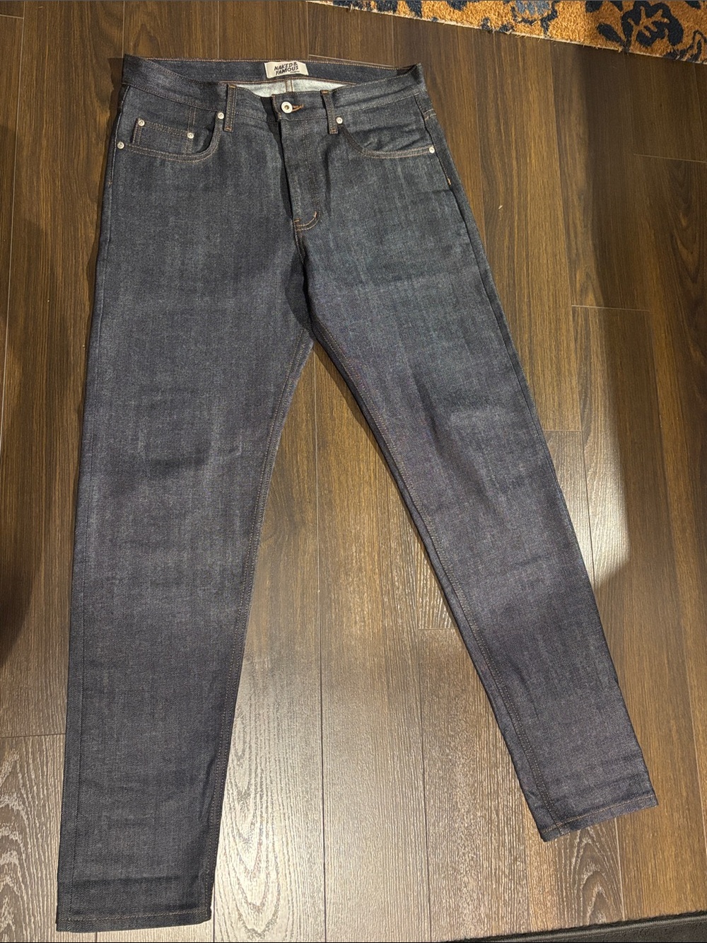 Naked & Famous Men's Easy Guy Stretch Selvedge Jeans